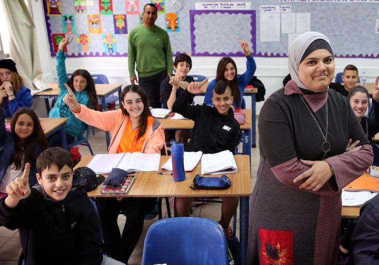 שילוב מורים ערבים בבתי ספר יהודים. צילום ארכיון: הדס פרוש, פלאש 90