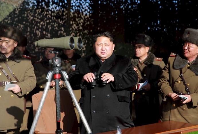מנהיג צפון קוריאה קים ג'ונג און (צילום:  רויטרס)
