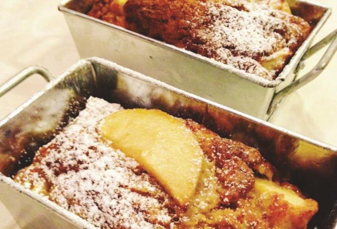 עוגת תפוחים ללא סוכר וגלוטן (צילום:  פסקל פרץ רובין)