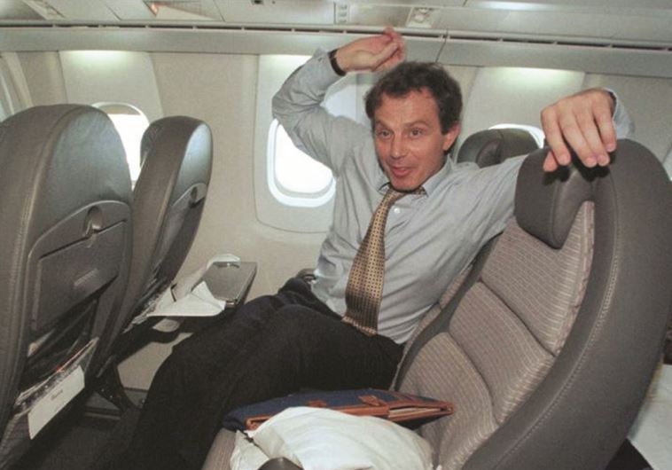 כלי תעופה מיופייף של עשירים ומצליחים. טוני בלייר בקונקורד. צילום: רויטרס