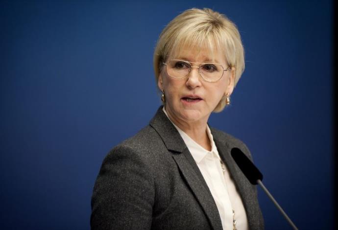 מרגוט וולסטרום, שרת החוץ של שוודיה (צילום:  רויטרס)
