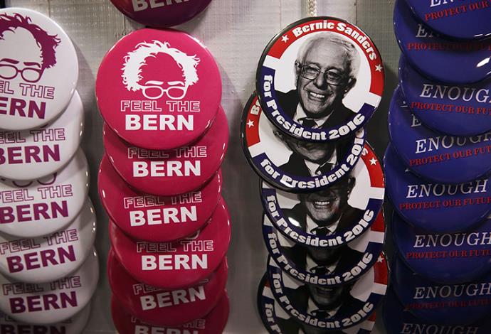 ברני סנדרס, בחירות בארה"ב 2016 (צילום:  Getty images)