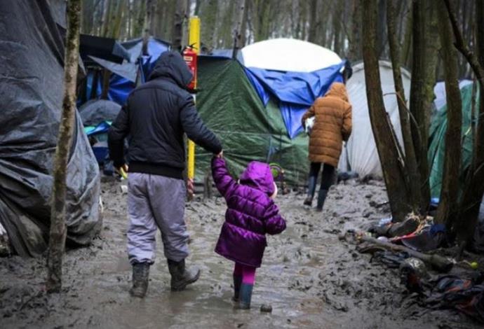 מחנות הפליטים בצרפת (צילום:  יח"צ)