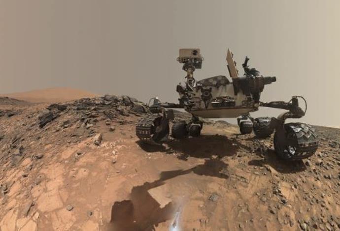 הגשושית קיוריוסיטי, מאדים (צילום:  רויטרס)