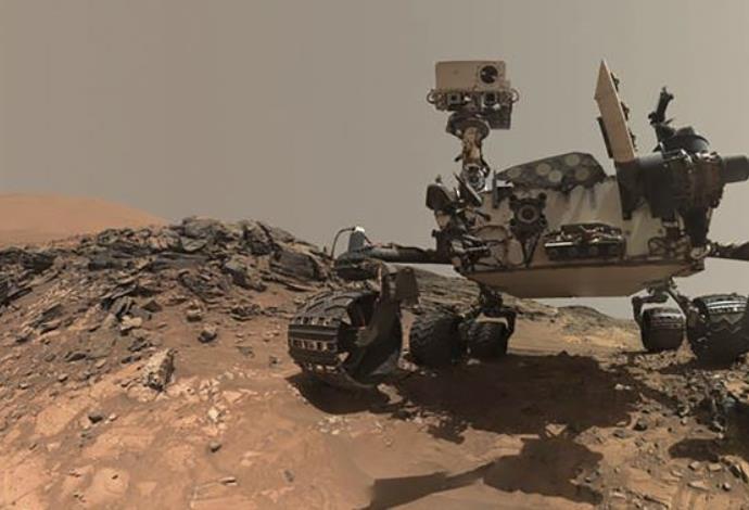 הגשושית קיוריוסיטי, מאדים (צילום:  רויטרס)