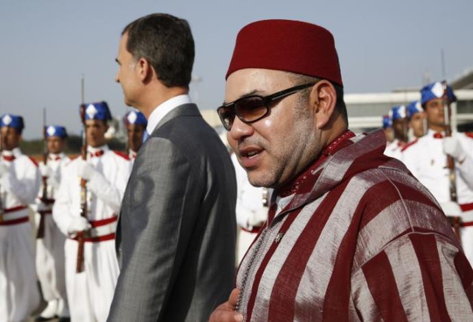 מוחמד השישי מלך מרוקו (צילום:  רויטרס)