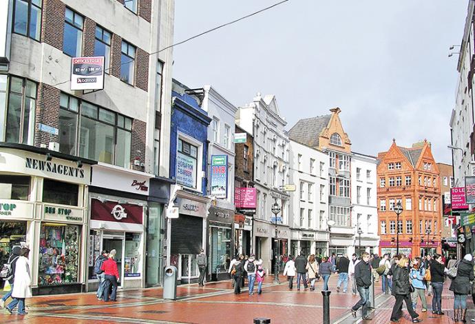 רחוב גרפטון, דבלין, אירלנד, תיירות (צילום:  Donaldytong CC BY SA 3.0)
