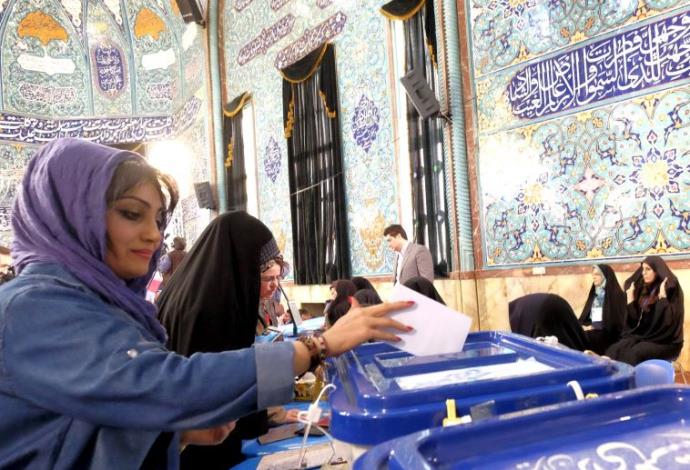 בחירות באיראן (צילום:  רויטרס)