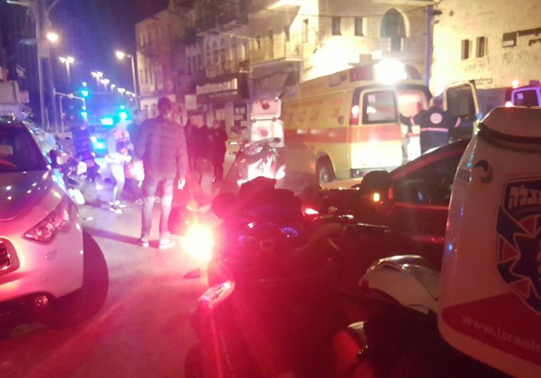 תאונת פגע וברח בחיפה. צילום: איחוד הצלה כרמל 