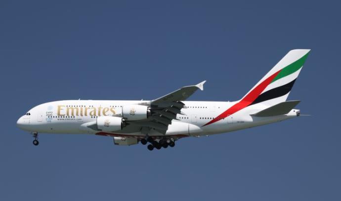 איירבוס A380 של אמירטס (צילום: רויטרס)