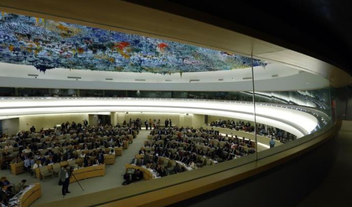 כינוס של מועצת זכויות האדם של האו"ם (צילום: רויטרס)