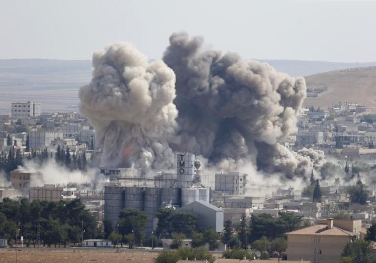תקיפה אווירית של הקואליציה נגד דאעש, סוריה