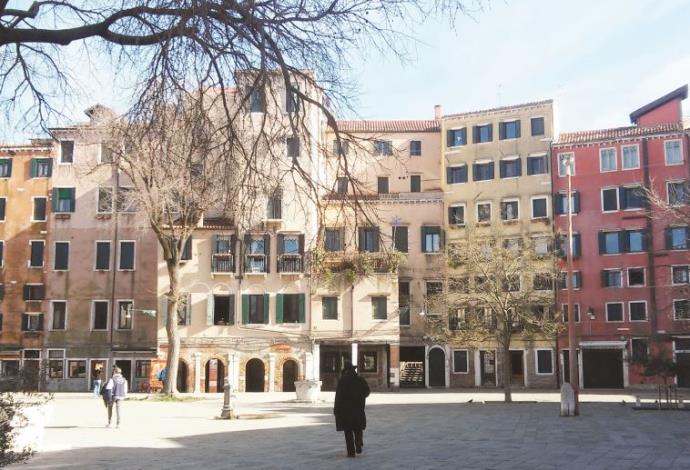 כיכר הגטו החדש בוונציה (צילום:  תלמה אדמון)