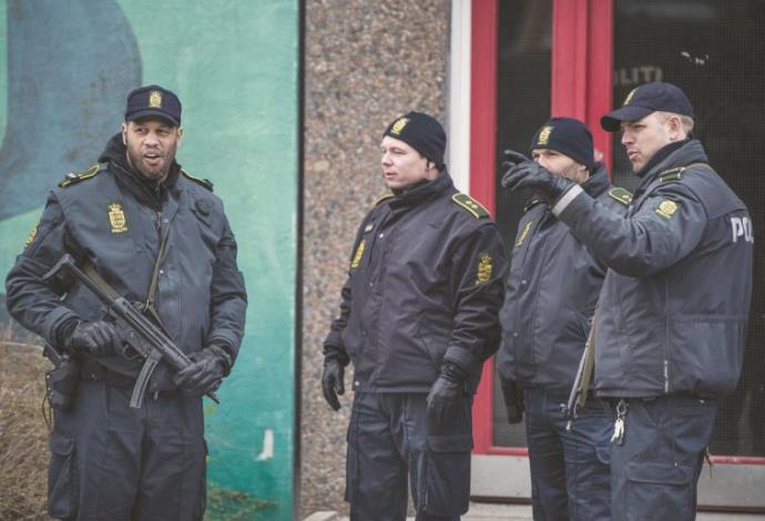 כוחות משטרה בדנמרק (צילום:  רויטרס)