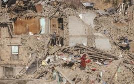 קטמנדו לאחר רעידת האדמה, מאי 2015 (צילום: רויטרס)