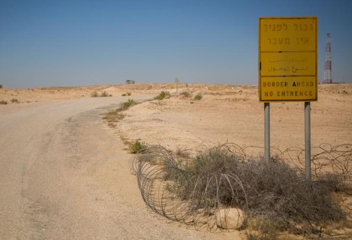 הגבול עם ירדן (צילום:  יונתן זינדל, פלאש 90)