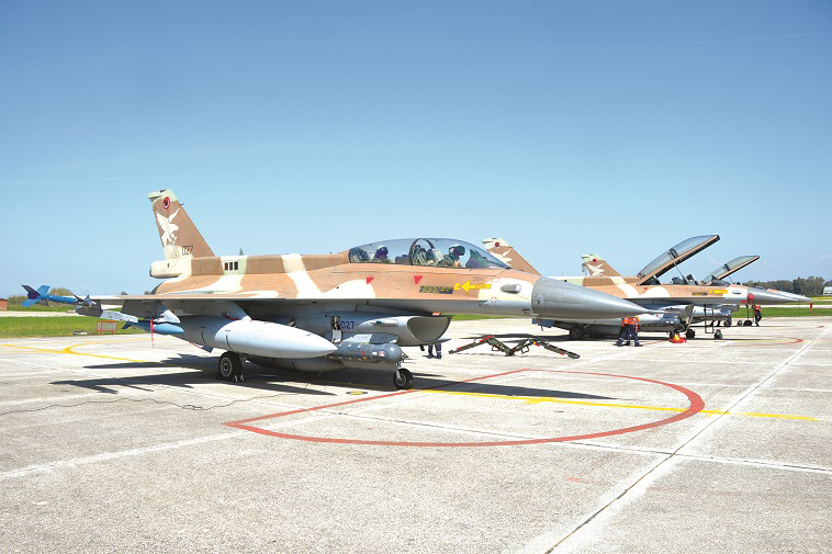 מטוסי חיל האוויר ביוון. צילום: דובר צה"ל