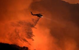 שריפה בקליפורניה, ארצות הברית (צילום: רויטרס)