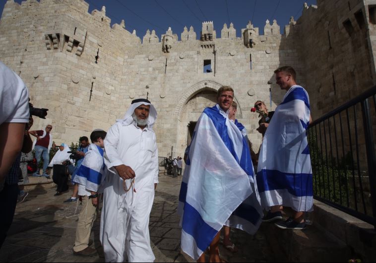צעדת הדגלים  בירושלים. צילום: מרק  ישראל סלם