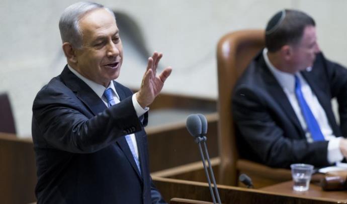 ראש הממשלה בנימין נתניהו במליאת הכנסת (צילום: יונתן זינדל, פלאש 90)