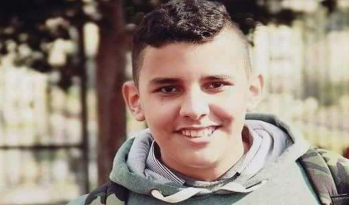 מחמוד בדראן (15), שנהרג על ידי כוחות צה"ל בכביש 443 (צילום: צילום מסך)