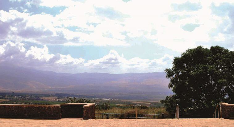 קיבוץ כפר גלעדי, תצפית על הגליל העליון (צילום: מיטל שרעבי)