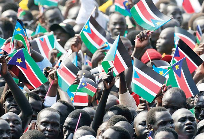 חגיגות הכרזת העצמאות של דרום סודן, 9 ביולי 2011 (צילום:  רויטרס)