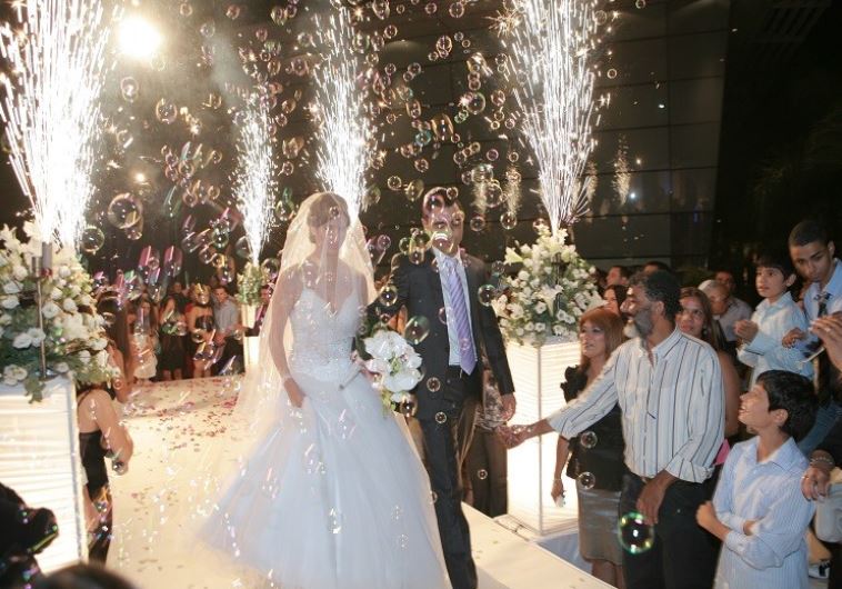 חתונה של זוג צעיר בישראל. צילום: PR
