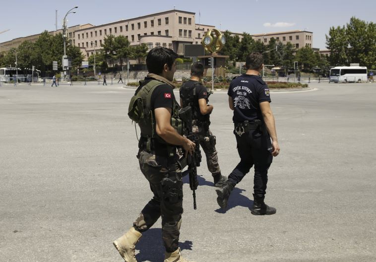 כוחות ביטחון טורקים. צילום: רויטרס