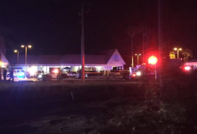 אירוע ירי במועדון נוער בפלורידה (צילום:  צילום מסך,טוויטר)