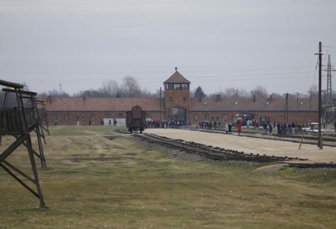 מחנה ההשמדה אושוויץ (צילום:  רויטרס)
