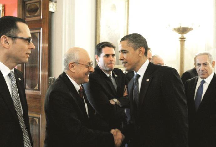מולכו עם הנשיא אובמה (צילום:  לע"מ)