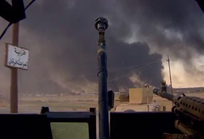 לקראת הקרב על מוסול (צילום:  צילום מסך CNN)