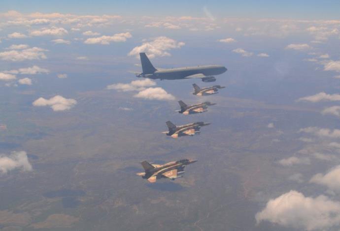תרגיל חיל האוויר בארה"ב (צילום:  דובר צה"ל)