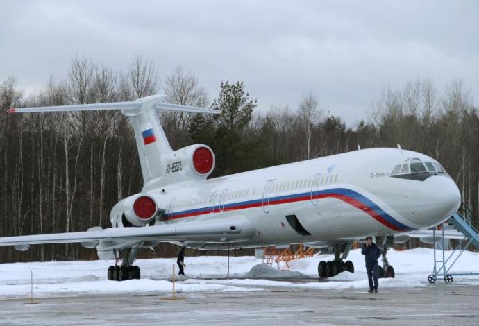 מטוס רוסי מסוג Tu-154 (צילום:  רויטרס)