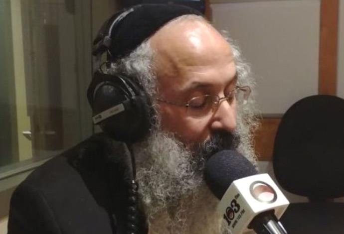 הרב שאול אלקריב (צילום:  103FM)