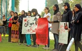 הפגנה נגד רצח על רקע כבוד המשפחה, ארכיון (צילום: אמיר מאירי)