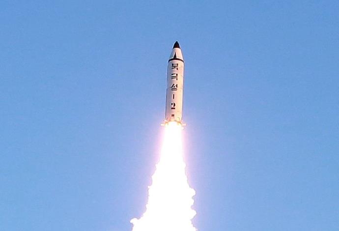שיגור טיל בקוריאה הצפונית, ארכיון (צילום:  רויטרס)